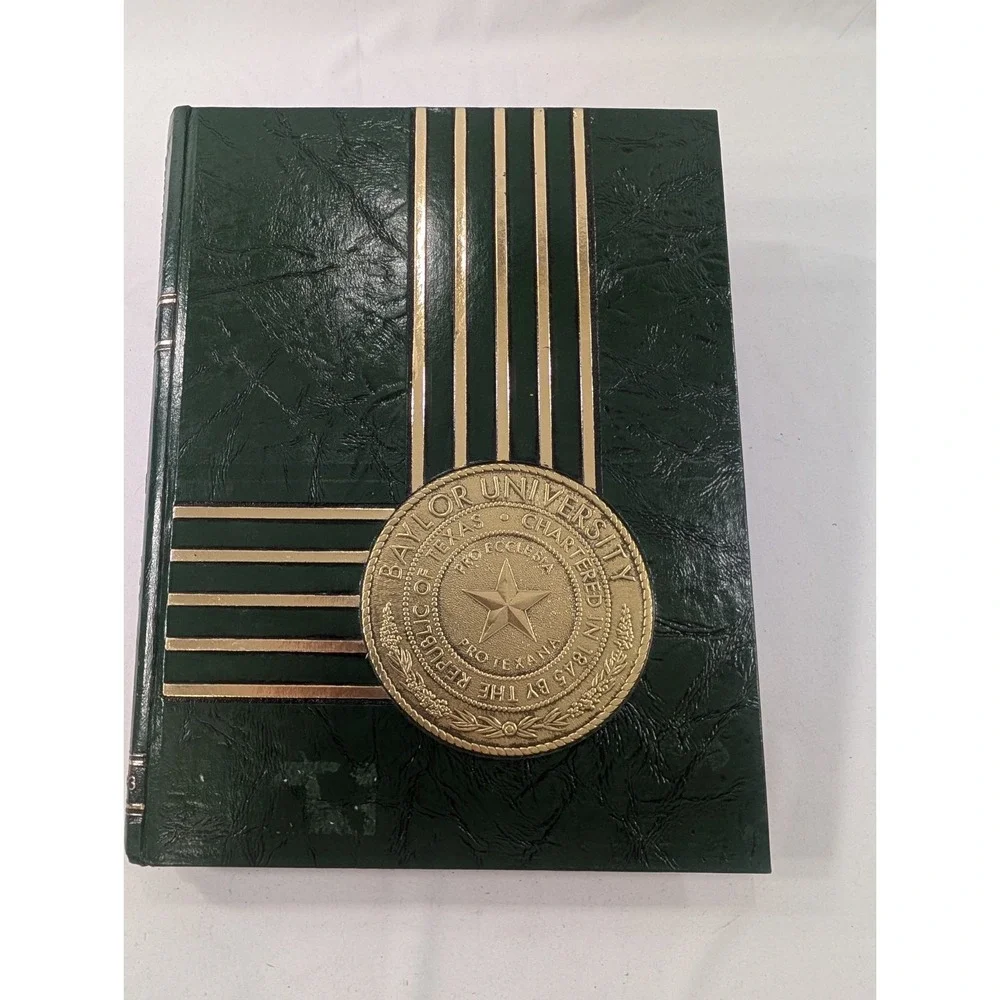 1984 Baylor University Round Up College Yearbook Waco Texas Great Condition!